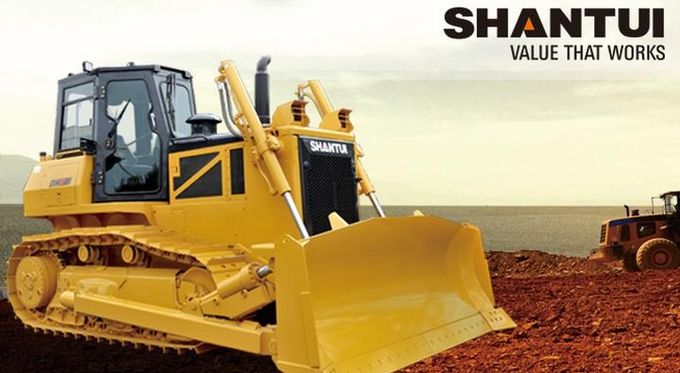 Maquinaria de construção hidráulica amarela de Cummins Engine 0.077Mpa SD22 da escavadora de Shantui