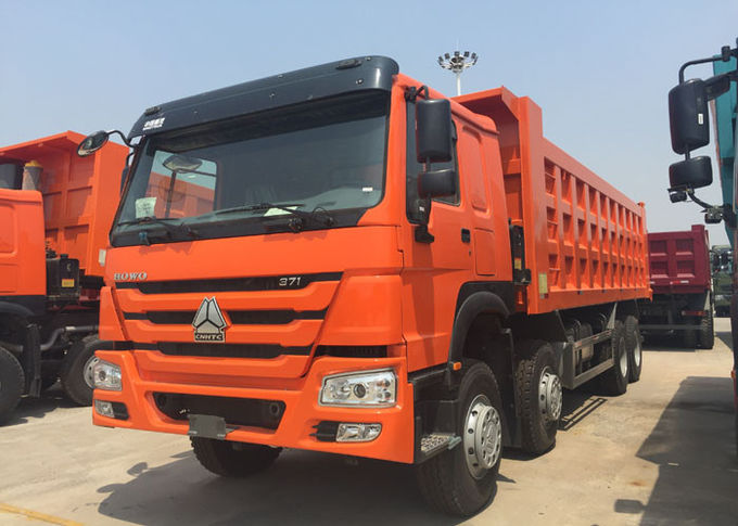 Rodas LHD 31tons 20-30CBM ZZ3317N3867W do caminhão basculante SINOTRUK HOWO 371HP 12