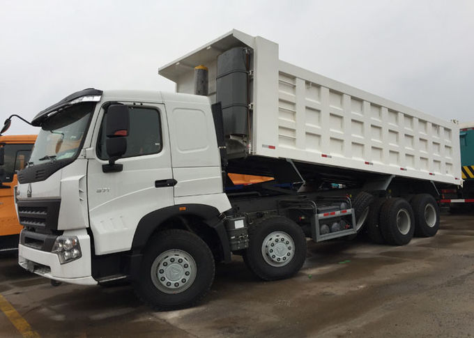 Caminhão basculante A7 371 HP de Sinotruk Howo 12 toneladas 20 - 30 CBM ZZ3317N3867N1 das rodas LHD 60