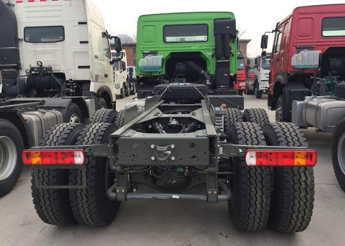 Verde Lorry Vehicle do chassi SINOTRUK HOWO ZZ1257N4341W do caminhão da carga de Dropside
