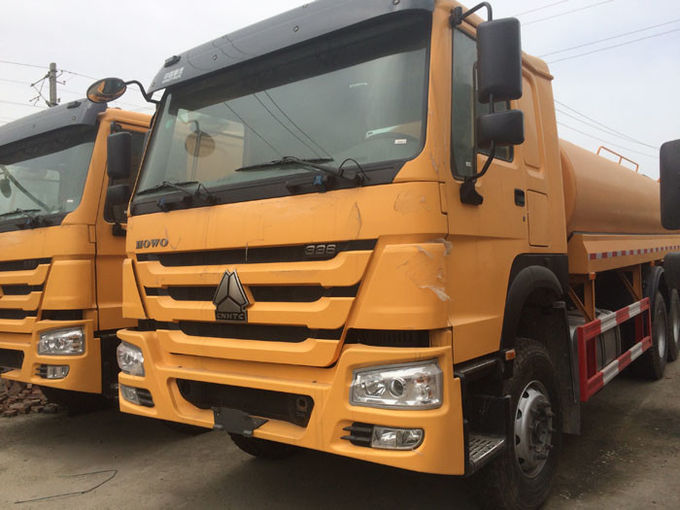 Caminhão de alta pressão da água de 4000 galões, caminhões da água da construção de LHD 6X4