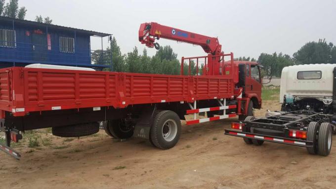 O caminhão de Sinotruk HOWO 6X4 10t do tipo da parte superior de China montou o preço telescópico de 10 toneladas do guindaste do crescimento do guindaste