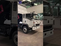 Sinotruk HOMAN 4x2 Pequeno camião de descarga com 5 toneladas 10 toneladas Capacidade de camião leve Suspensão aérea automática