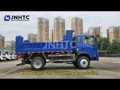 Howo Light Dump Truck Mining 6 Wheeler 5-8 Ton Cargo Express Transportation Truck Preço