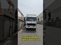 Novo Howo 4X2 8ton Light Van Container Cargo