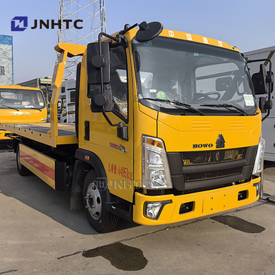 Howo 4*2 3-5 toneladas de chão plano leve tarefa Wrecker reboque caminhão com preço barato para venda