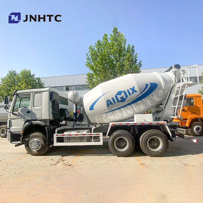SINOTRUK HOWO Caminhão de mistura de concreto 6x4 10 rodas Caminhão de mistura de concreto de 400 CV
