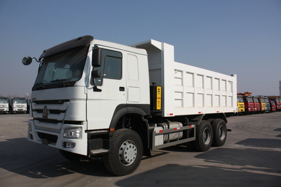 Caminhão basculante de 30 toneladas opcional do eixo da multi cor tri para o modelo de mineração ZZ3257N3847A/N0WA