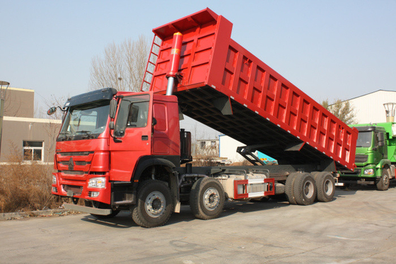 Caminhão basculante do poder de cavalo 25M3 de Sinotruk Howo7 8×4 371 Sinotruk com volume 50-60Tons