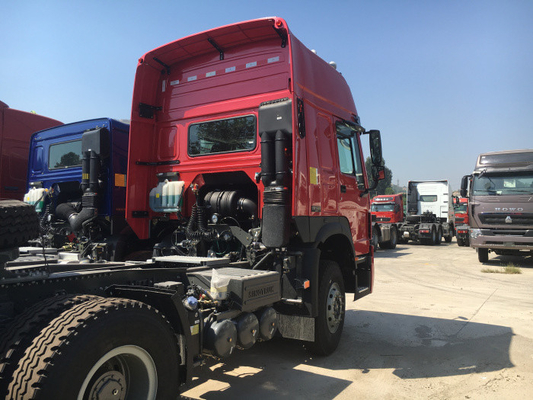 prima do trator de Sinotruk Howo7 da cabine de 371hp HW79 - caminhão do motor com 2 dorminhocos