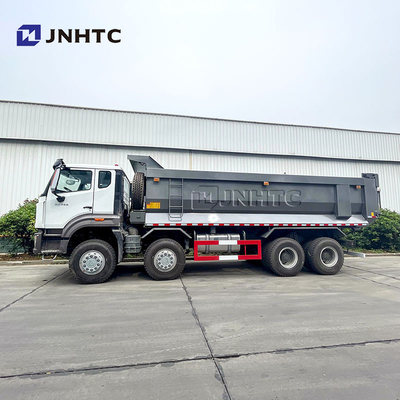 Baixo Preço Howo NX Direito ou Direito Direito 320-400HP Caminhão de segunda mão 12 rodas 8x4 Mining Dump Truck para venda