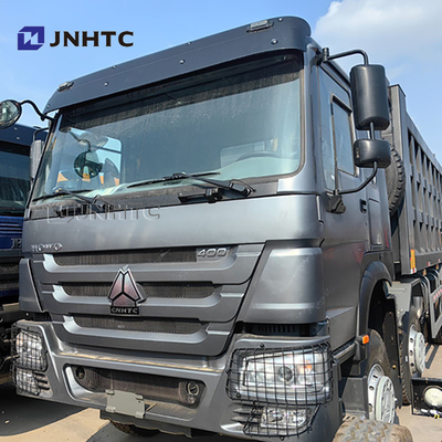 Novo HOWO 7 8x4 12 rodas 30m3 50tons Euro 3 Lifting frontal caminhão de descarga pesado
