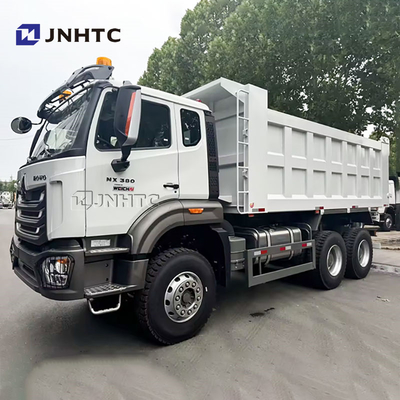 Sinotruk Howo NX 371 Caminhão de lixo 6x4 8x4 Caminhão de lixo de mineração Sino Hohan 380 400hp 10 12 Roda 20-60 toneladas Caminhão de remoção de areia