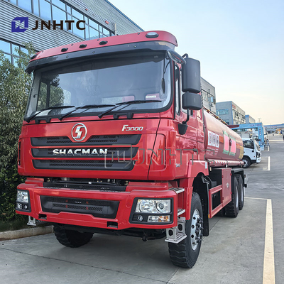 Boa condição Shacman F3000 20000 litros Camiões-tanque 6x4 10 Wheeler 380hp Euro2 6*4 Shacman Oil Fuel Tank Trucks Em estoque