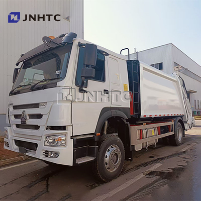 Sinotruk Howo 4X2 300 HP Euro II Direito de direção Coletor de lixo Caminhão comprimido Caminhão de coleta de resíduos