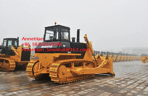 Equipamento pequeno amarelo da escavadora de Shantui SD32 da cor com Cummins Engine