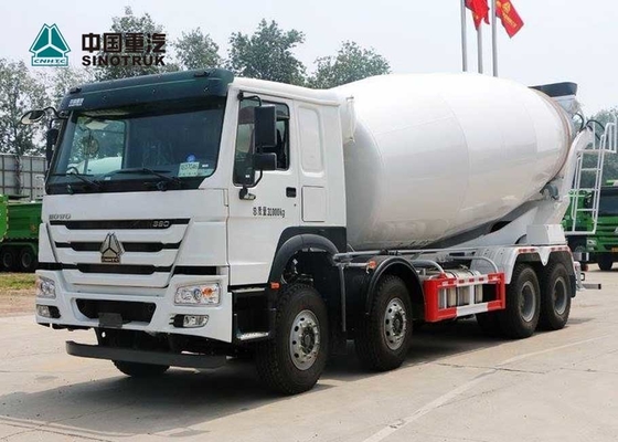 O caminhão durável 8X4 10CBM 12CBM 12 do misturador 371HP concreto do EURO 2 de SINOTRUK HOWO roda