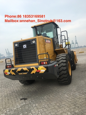 5T avaliou Iso compacto Ccc da capacidade Zl50Gn da cubeta do carregador 3M3 da roda da carga