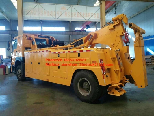 O caminhão de Wrecker 4x2 de Sinotruk Howo7 Euro2 10-15T 6 roda com poder 336hp