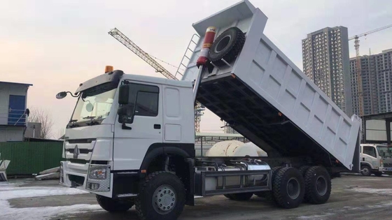 Caminhão basculante cúbico do medidor 20 de Howo 371, caminhão basculante pesado 6 x 4 disponíveis
