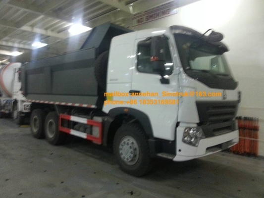 O tipo carga Capaicty Lhd 10 de A7 Sinotruk 6x4 U do caminhão de caminhão basculante 40-50t da areia de 20m3 cansa-se