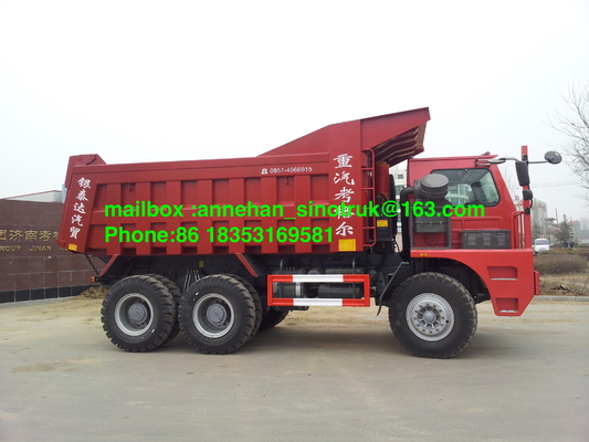 70T que mina o caminhão de caminhão basculante resistente do caminhão basculante 6x4 Sinotruk Howo 30M3 Euro2 LHD