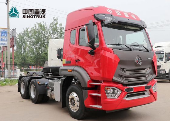 Caminhão do trator dos dorminhocos N7B 371hp Sinotruk Howo do dobro de Sinotruk Hohan principal - caminhão do motor