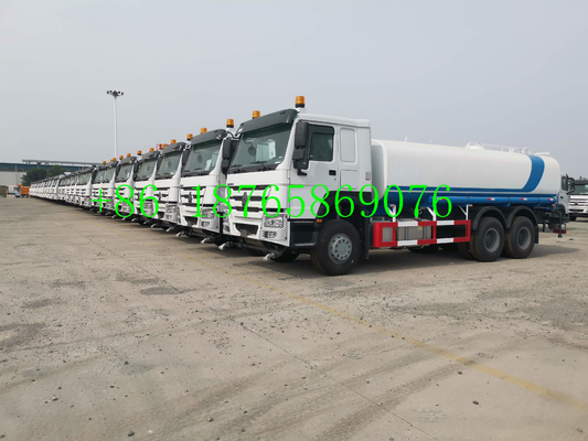 caminhão de tanque da água das rodas 6x4 336hp de 1500L Sinotruk Howo 10