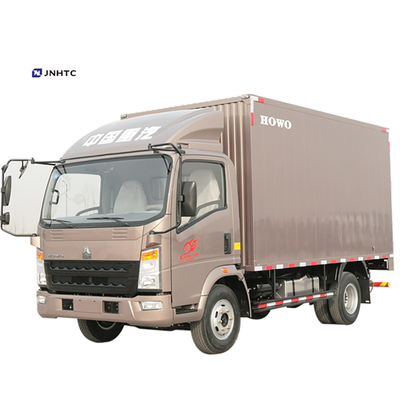 Dever 4x2 de Van Cargo Box Truck Light da entrega de SINOTRUK HOWO