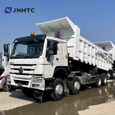 Rodas do caminhão 12 de Front Lifting Heavy Duty Dump com tampa traseira Sinotruk Howo