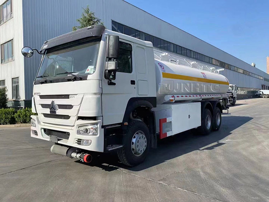 condução do caminhão de petroleiro 371hp de 6x4 20000L Sinotruk Howo LHD