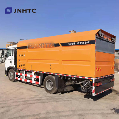Caminhão inteligente 4x2 do pulverizador do asfalto de HOWO A7 H5 8cbm conduzido