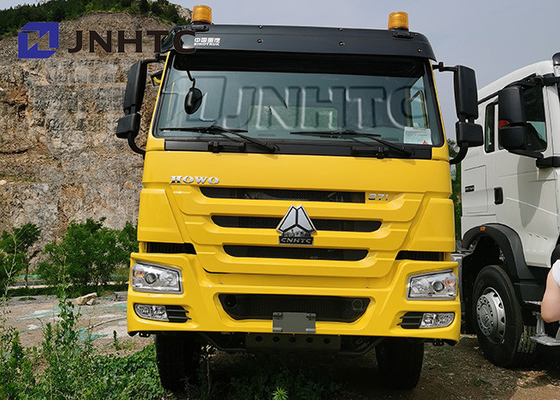 371HP Sinotruk HOWO 6X4 Tipper Truck Yellow 25 toneladas