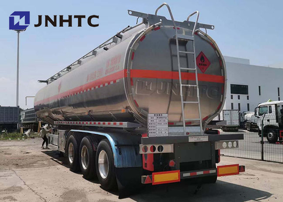 Eixos de alumínio Q235 Q345 do reboque 3 do petroleiro de óleo 45000L