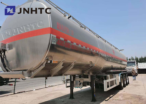 Eixos de alumínio Q235 Q345 do reboque 3 do petroleiro de óleo 45000L