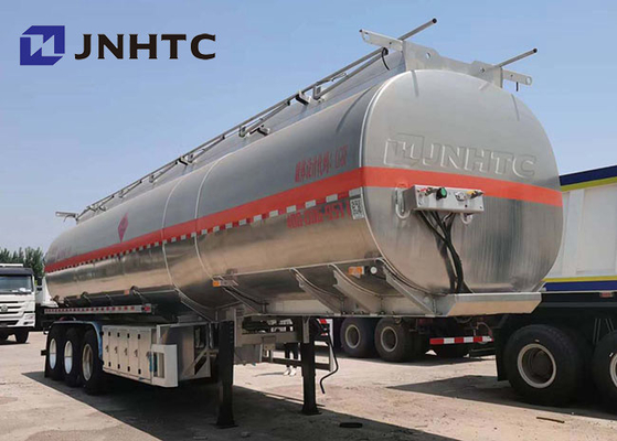 Eixos de alumínio Q235 Q345 do reboque 3 do petroleiro de óleo 45000L