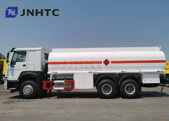 combustível diesel de caminhão de petroleiro do óleo de 6x4 20000L 371Hp Sinotruk Howo