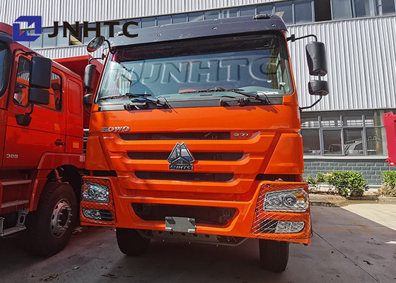 Caminhão basculante alaranjado HOWO 6x4 de Off Road 20 Cbm Sinotruck