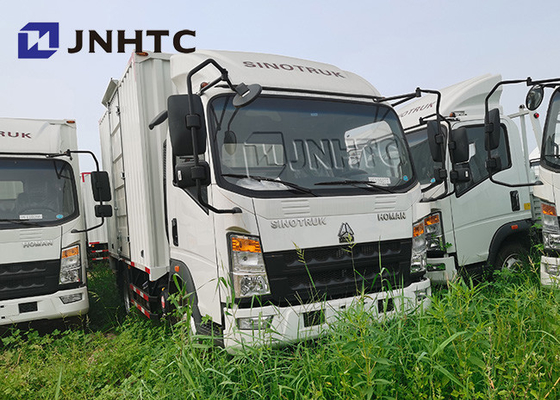 Carga clara de 5 toneladas diesel Van Truck Sinotruk Howo do combustível 4x2