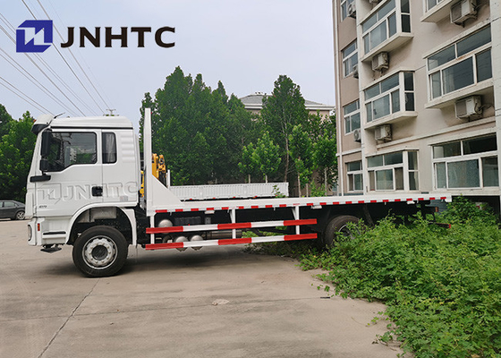 Tipo do caminhão 4x2 LHD do leito da carga de Shacman L3000 18 toneladas