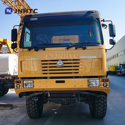Tipo de combustível diesel Sinotruk Howo caminhão de tração integral 6x6 380hp camião de descarga