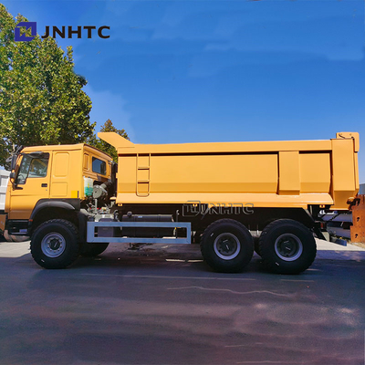 Tipo de combustível diesel Sinotruk Howo caminhão de tração integral 6x6 380hp camião de descarga