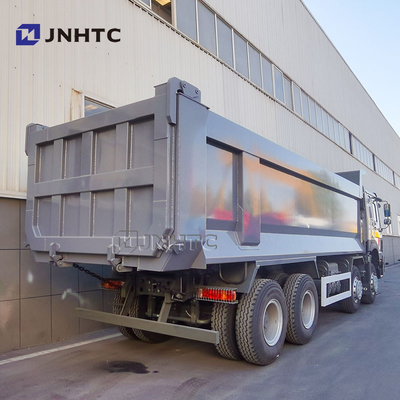 12 Wheeler Dump Truck Howo 31 Tons 8x4 380HP Direção à esquerda