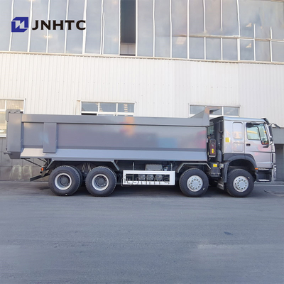 12 Wheeler Dump Truck Howo 31 Tons 8x4 380HP Direção à esquerda