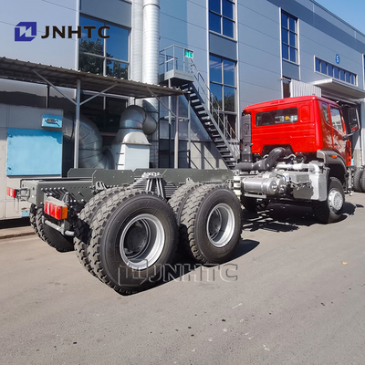 Novo chassi de caminhão Howo Tipper 6x4 380hp Chassi de caminhão de descarga de 10 rodas