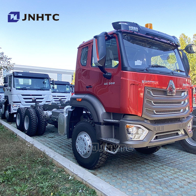 Howo NX Heavy Duty Dump Truck Chassis 6x4 380hp 10 Rodas Chassis de caminhão de desvio