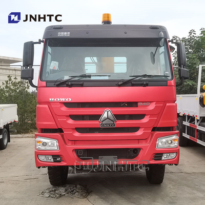 Howo 6x4 Camião de guindaste de braço reto 10 rodas 340hp Carga Com Camião de guindaste