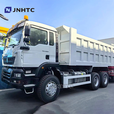 Howo TX Dump Truck 6x4 380HP 10 Wheeler 20 Trens de despejo cúbico
