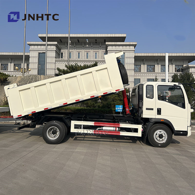 HOWO 4x2 camião de descarga de 8 toneladas construção entrega transporte camião de descarga para venda