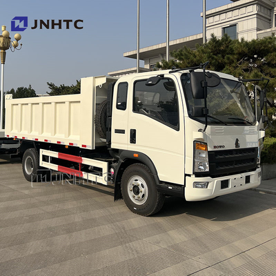 HOWO 4x2 camião de descarga de 8 toneladas construção entrega transporte camião de descarga para venda